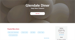 Desktop Screenshot of orderglendalediner.com